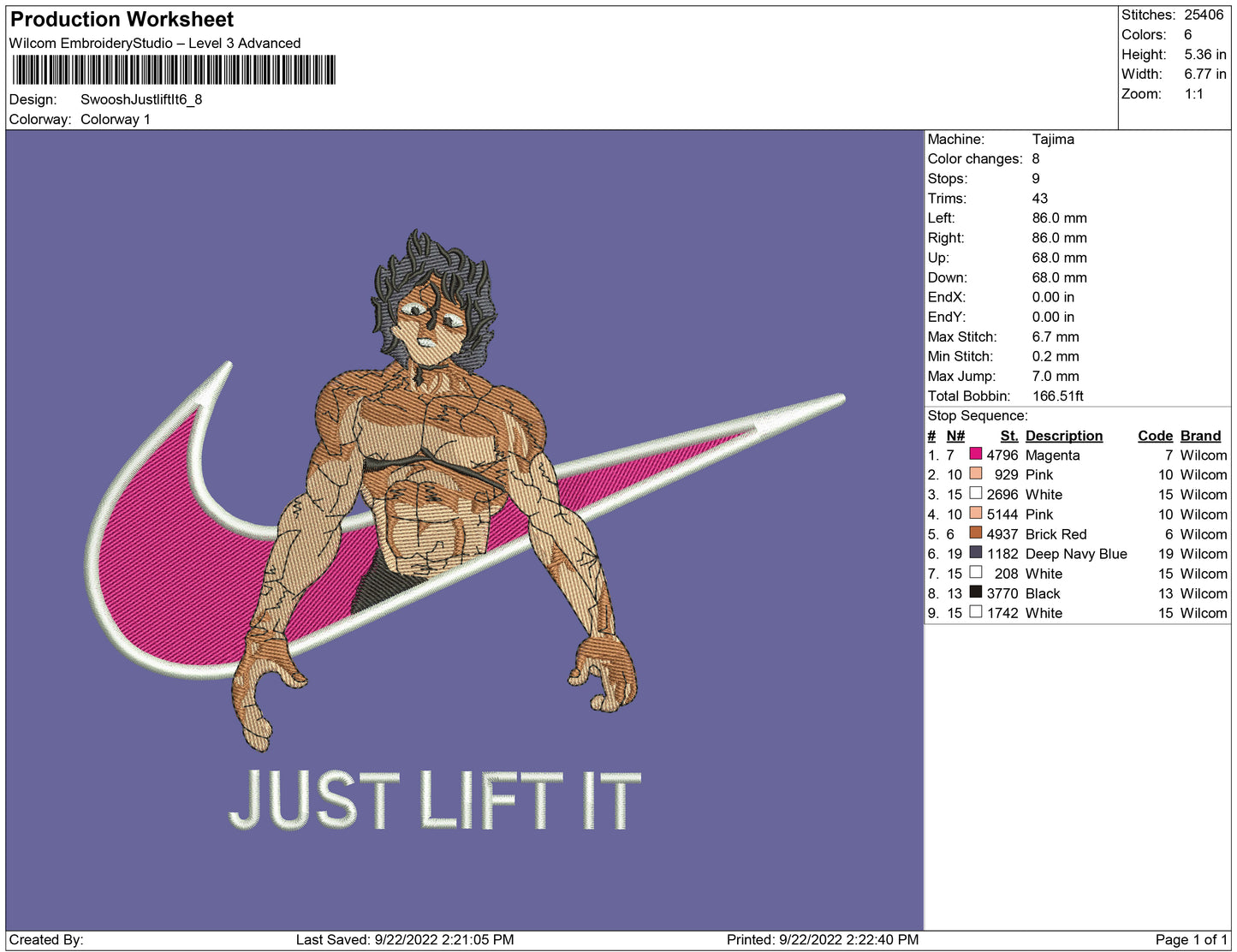 Swoosh just lift it