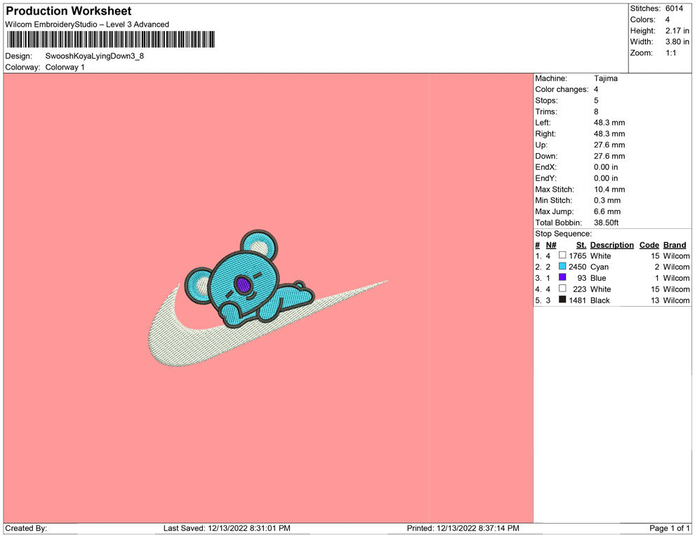 Swoosh koya