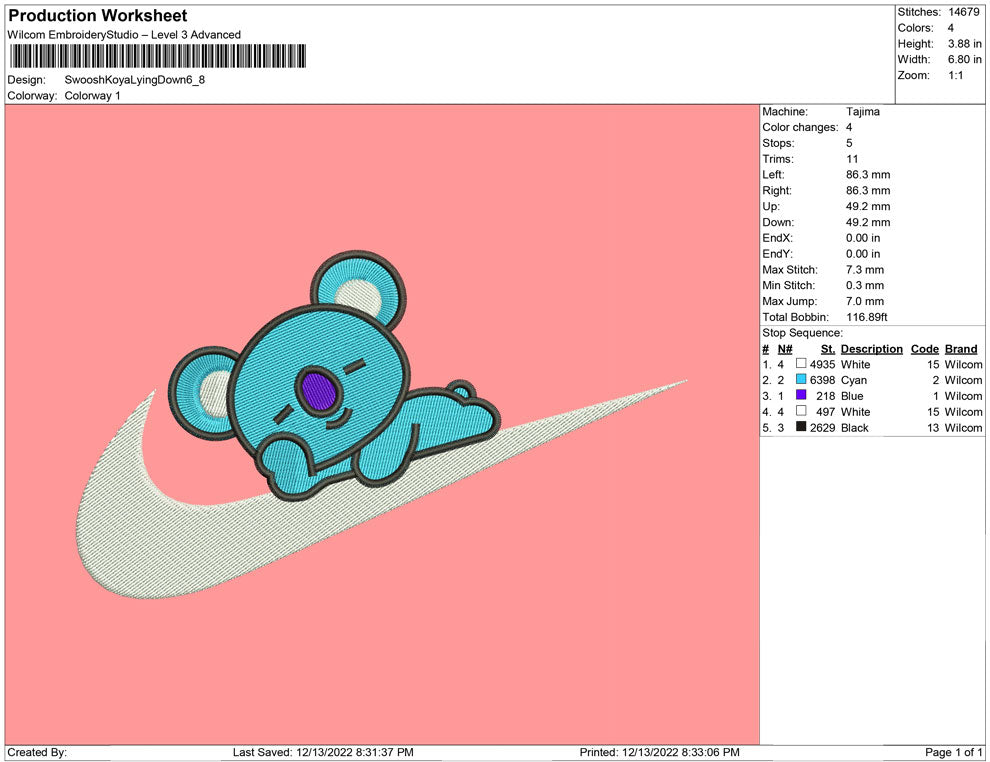 Swoosh koya