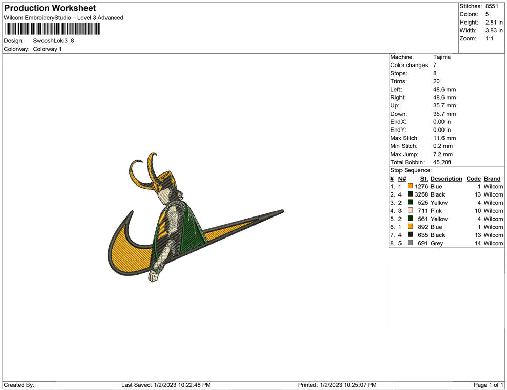 Swoosh Loki