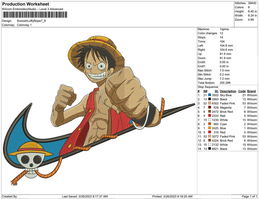 Swoosh Luffy Rope