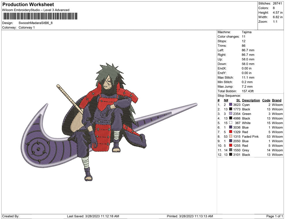 Swoosh Madara Sit B