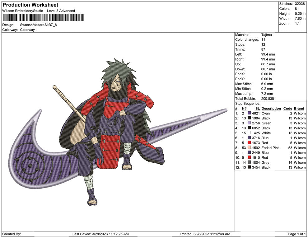 Swoosh Madara Sit B