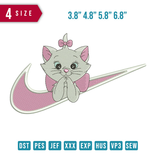 Swoosh Marie Cat