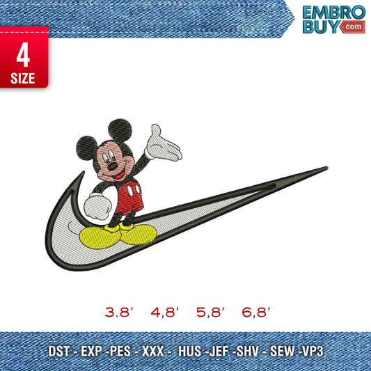 Swoosh Mickey Mouse