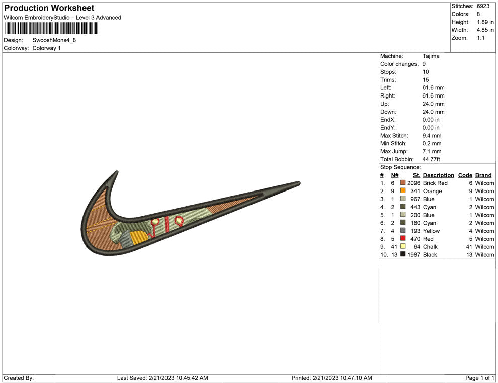 Swoosh Monster