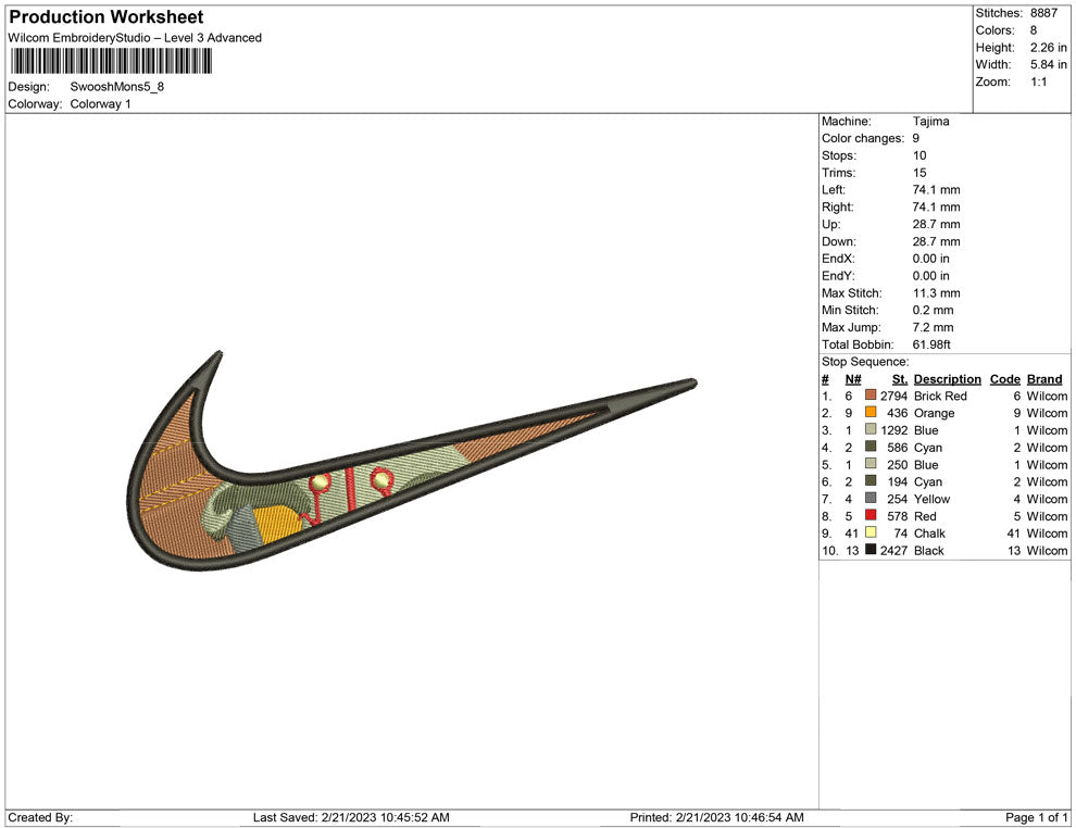 Swoosh Monster