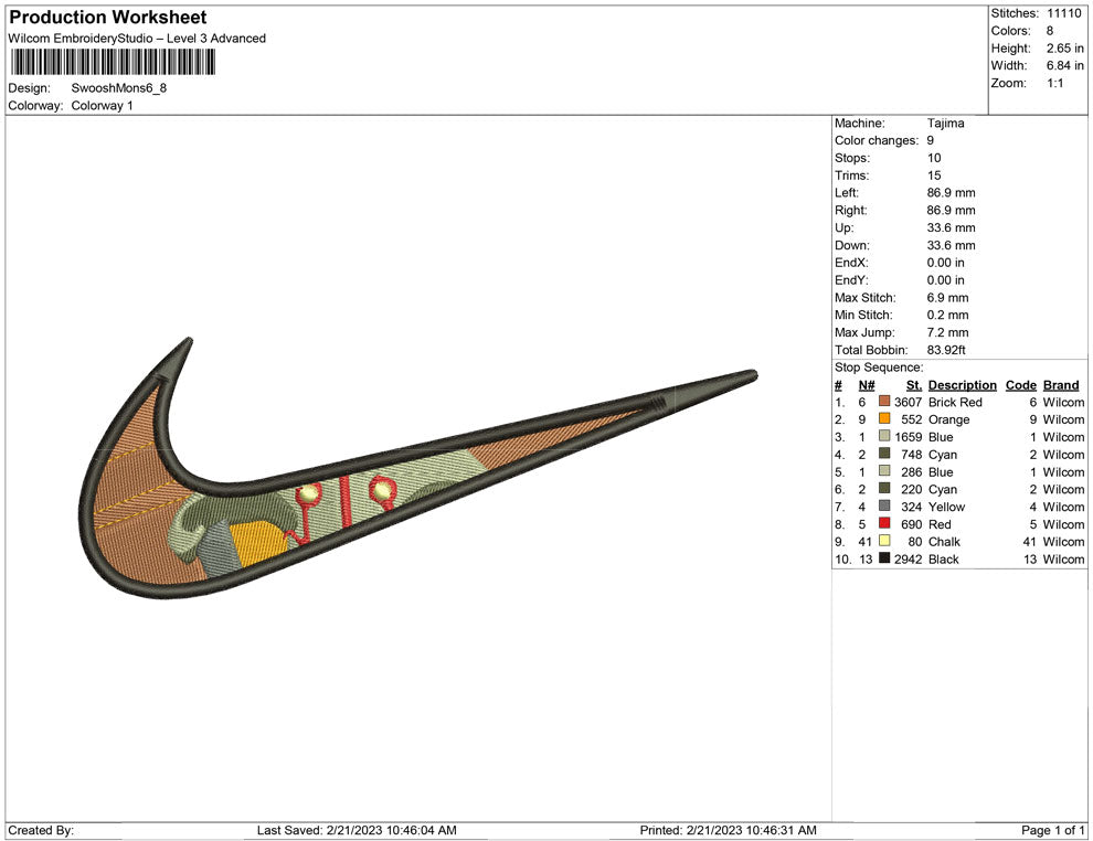 Swoosh Monster