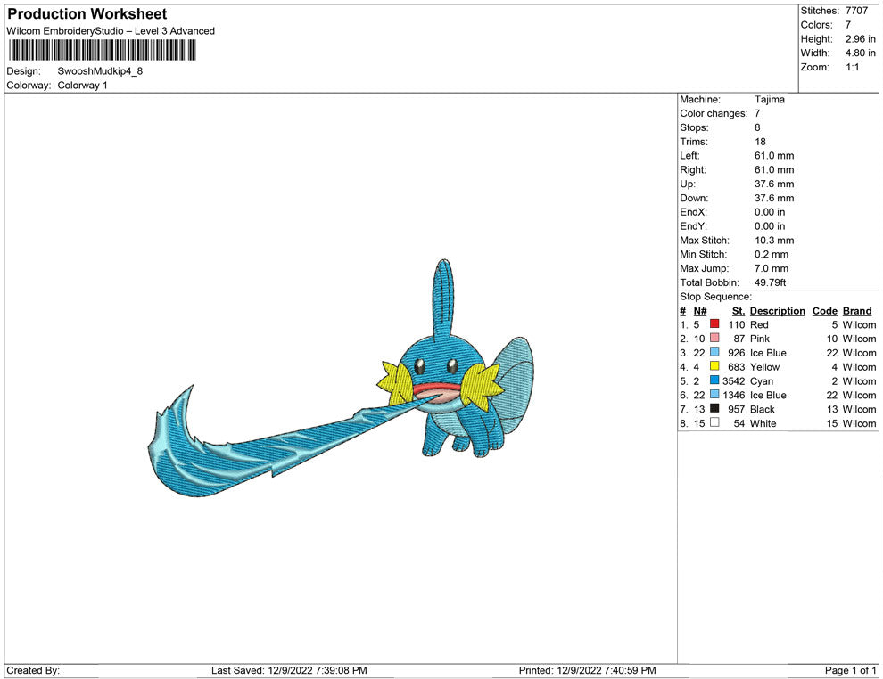 Swoosh Mudkip