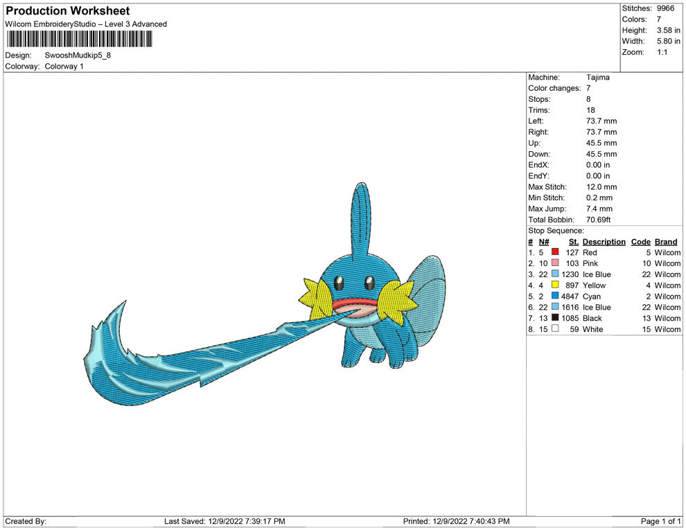 Swoosh Mudkip