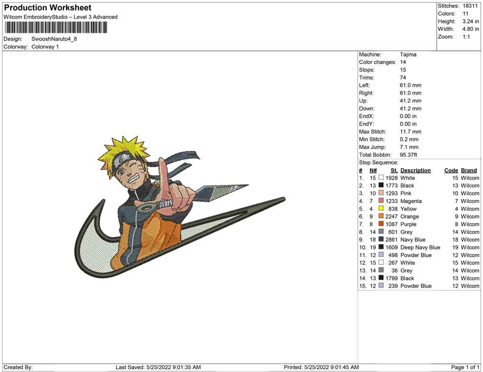 Swoosh Naruto