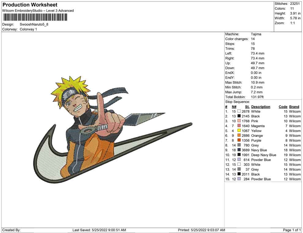 Swoosh Naruto