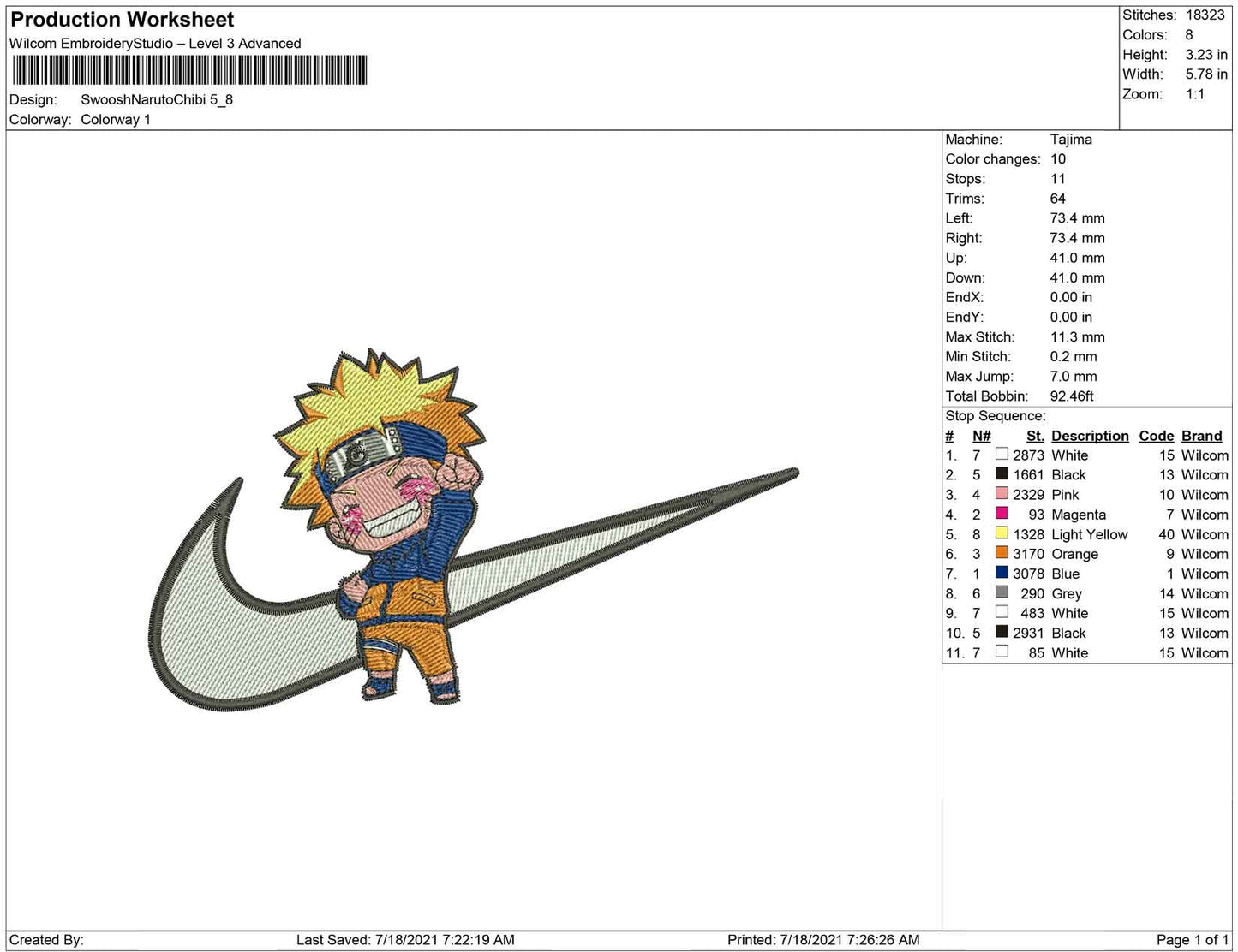 Swoosh Naruto Chibi