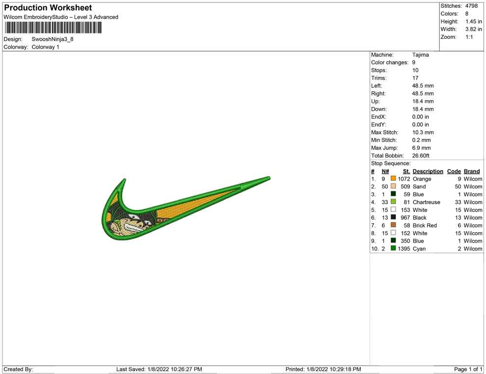 Swoosh ninja