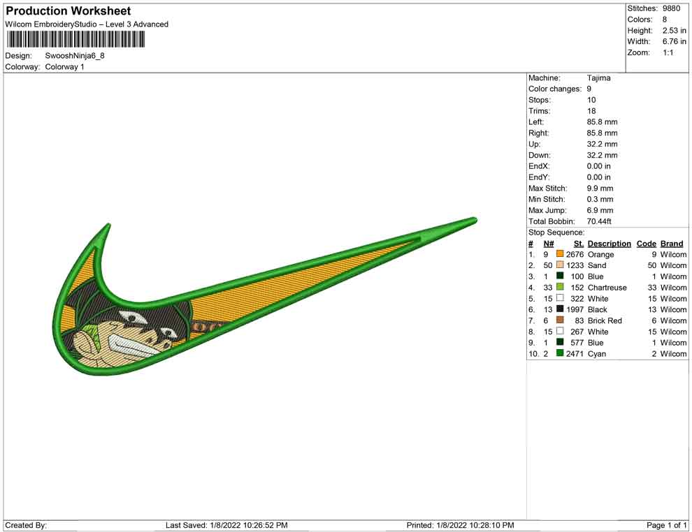 Swoosh ninja