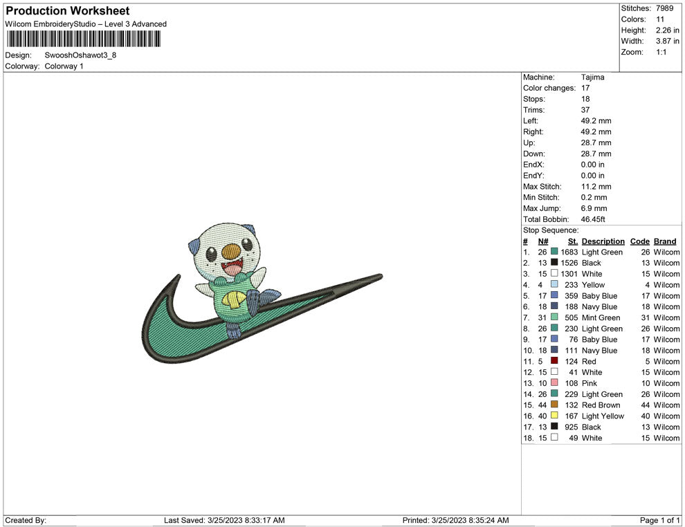 Swoosh Oshawott