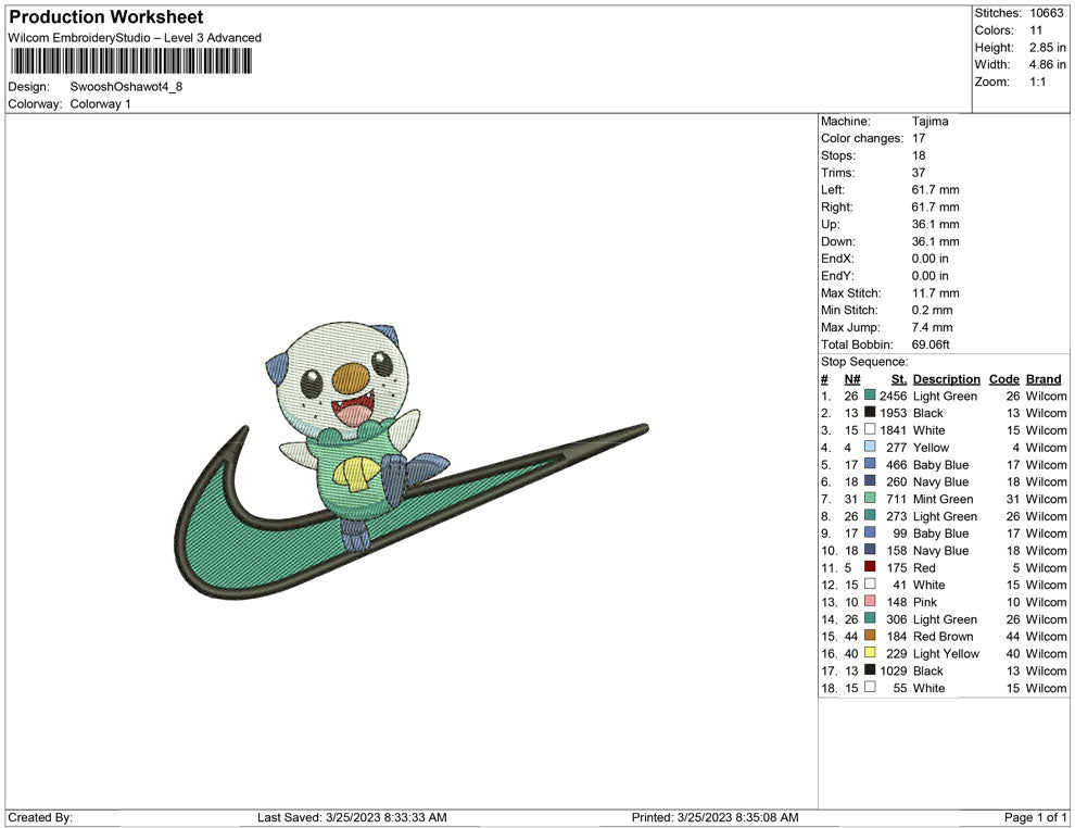 Swoosh Oshawott