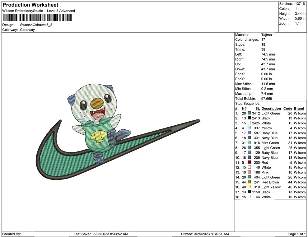 Swoosh Oshawott