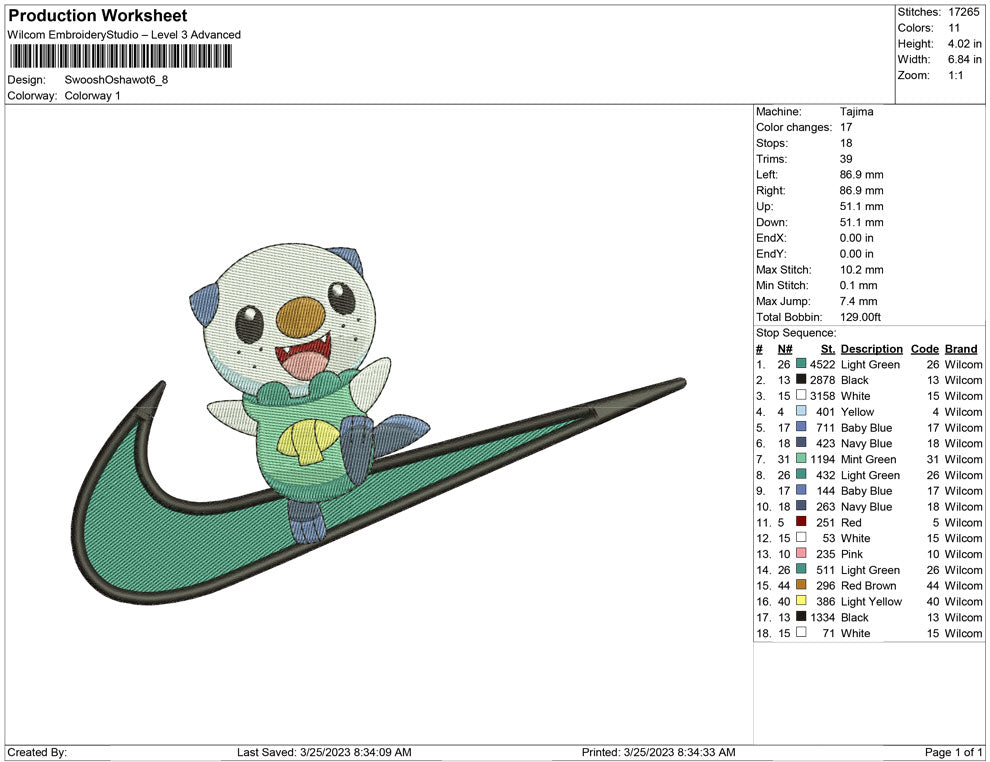 Swoosh Oshawott