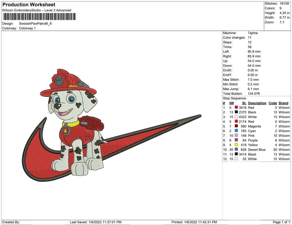 Swoosh Paw Patrol