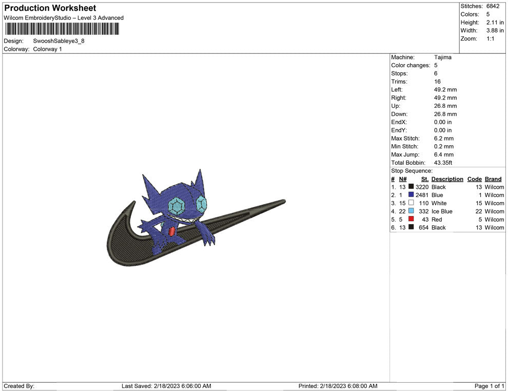 Swoosh Sableye