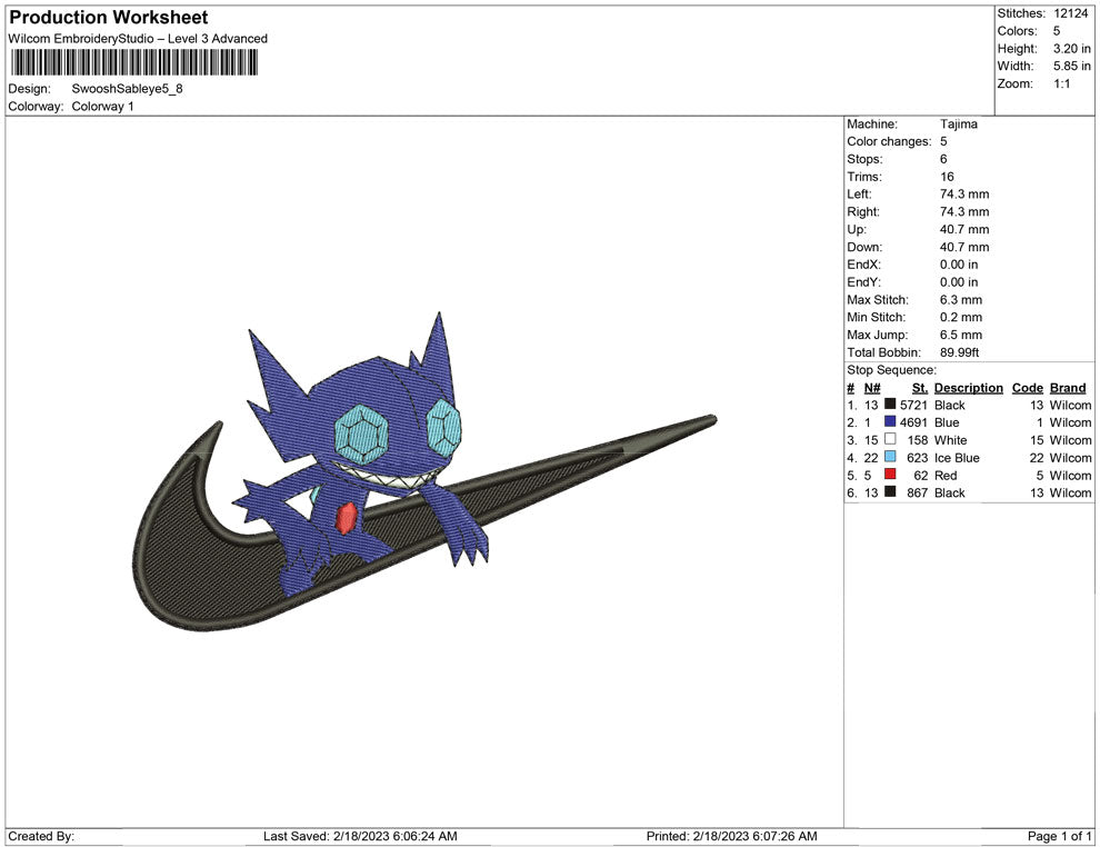 Swoosh Sableye