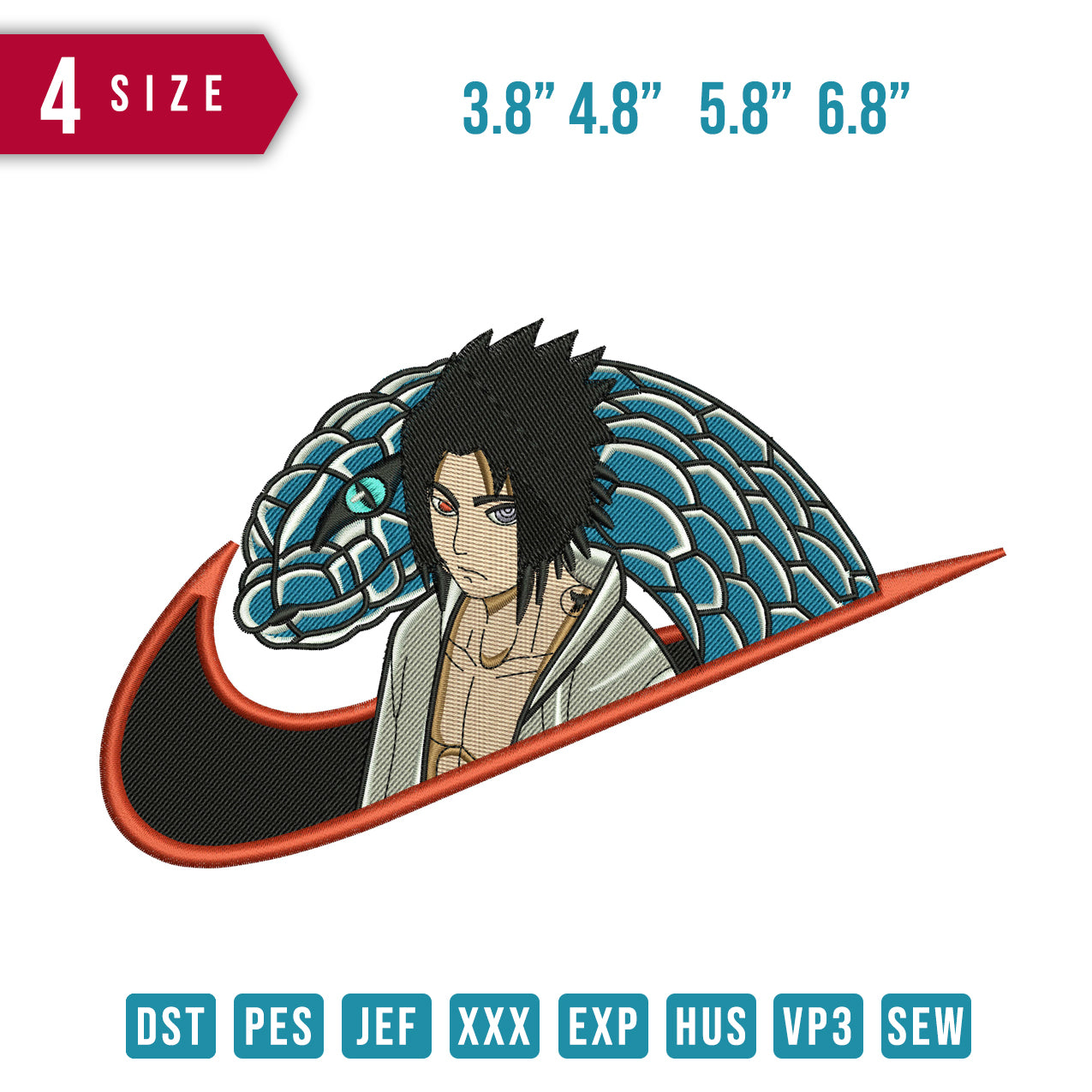 Swoosh Sasuke and Snake