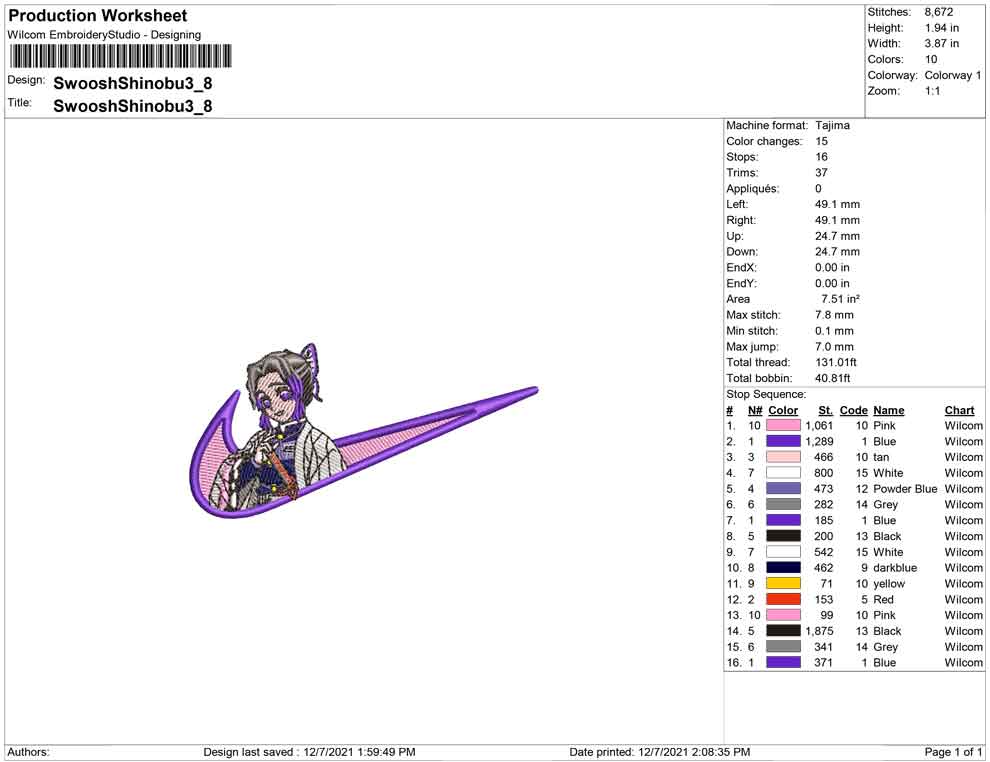 Swoosh Shinobu