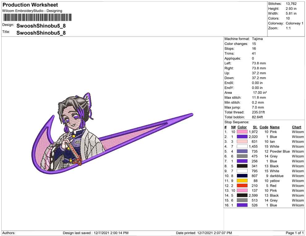 Swoosh Shinobu