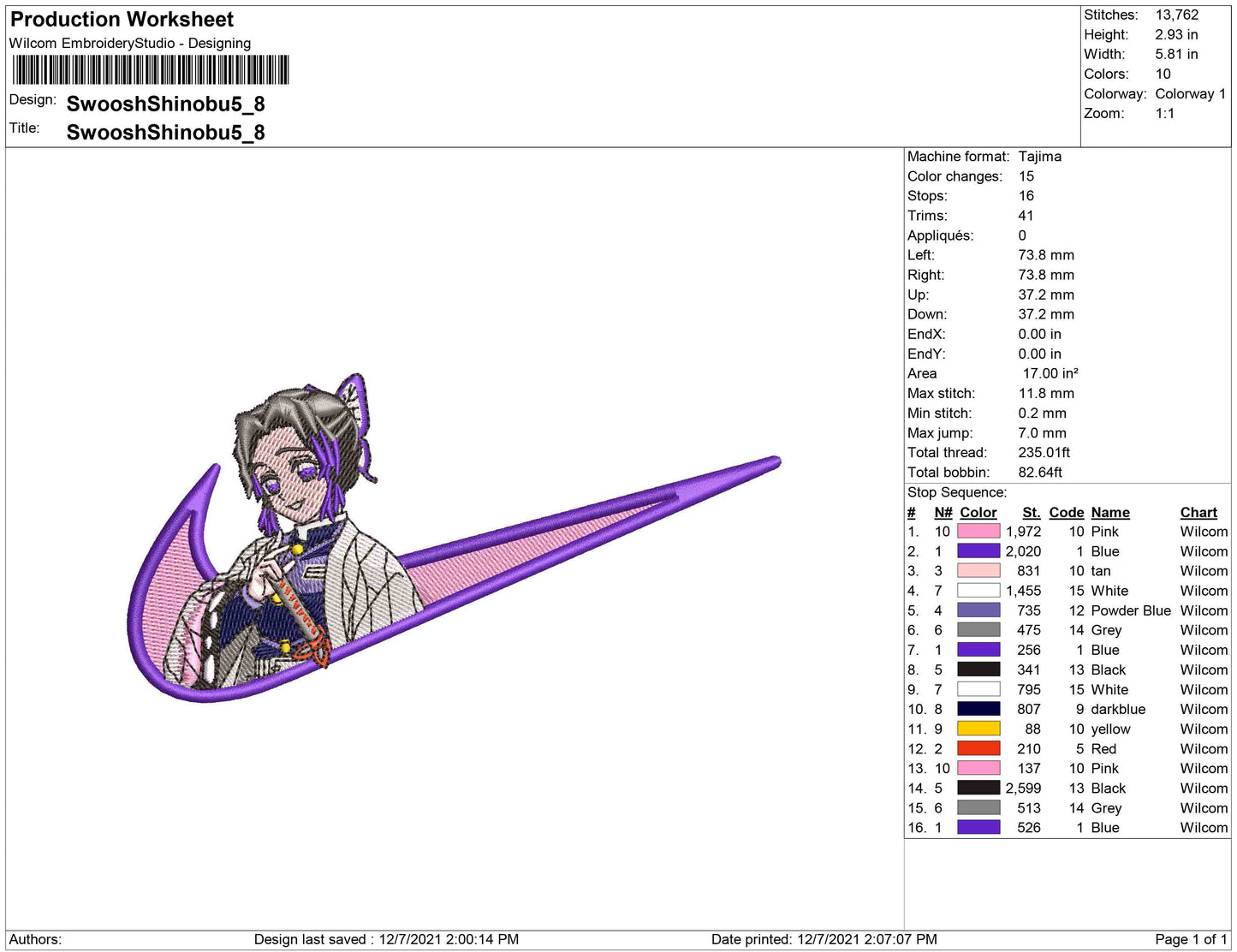 Swoosh Shinobu