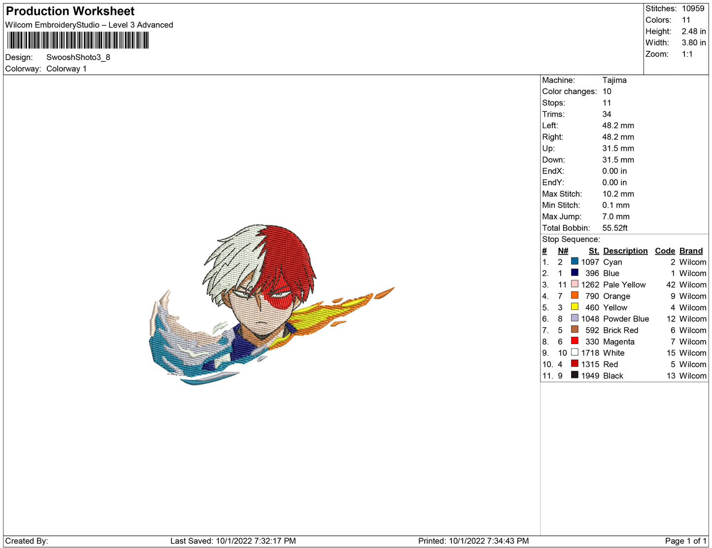 Swoosh Shoto Todoroki