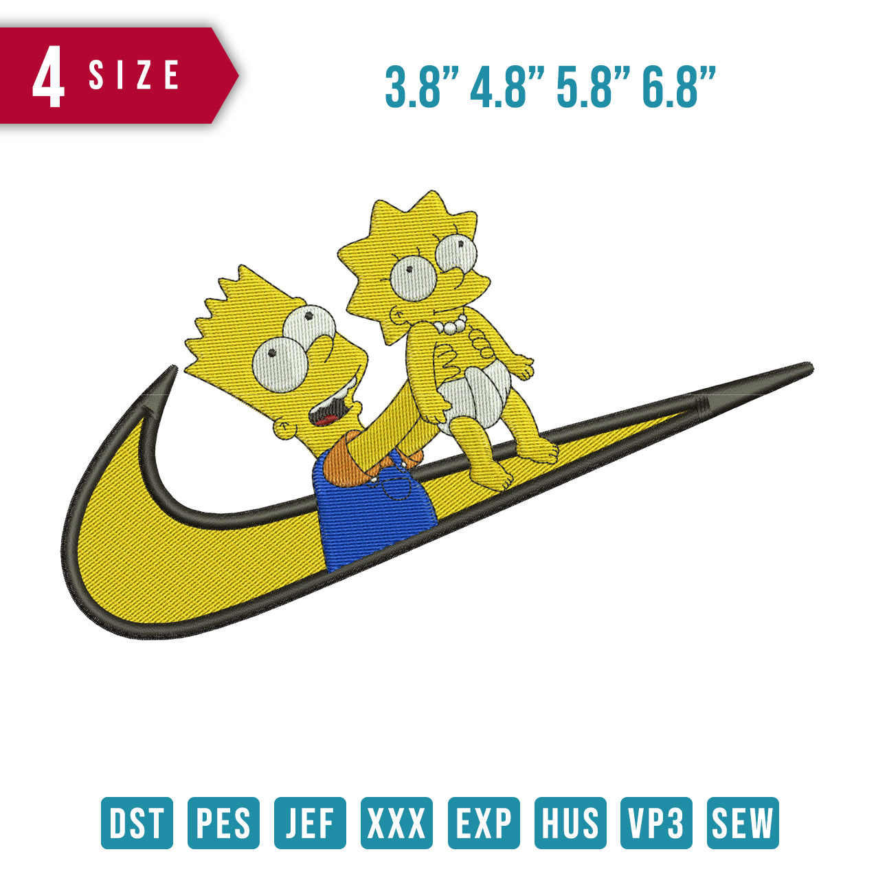Swoosh Simpson and Baby