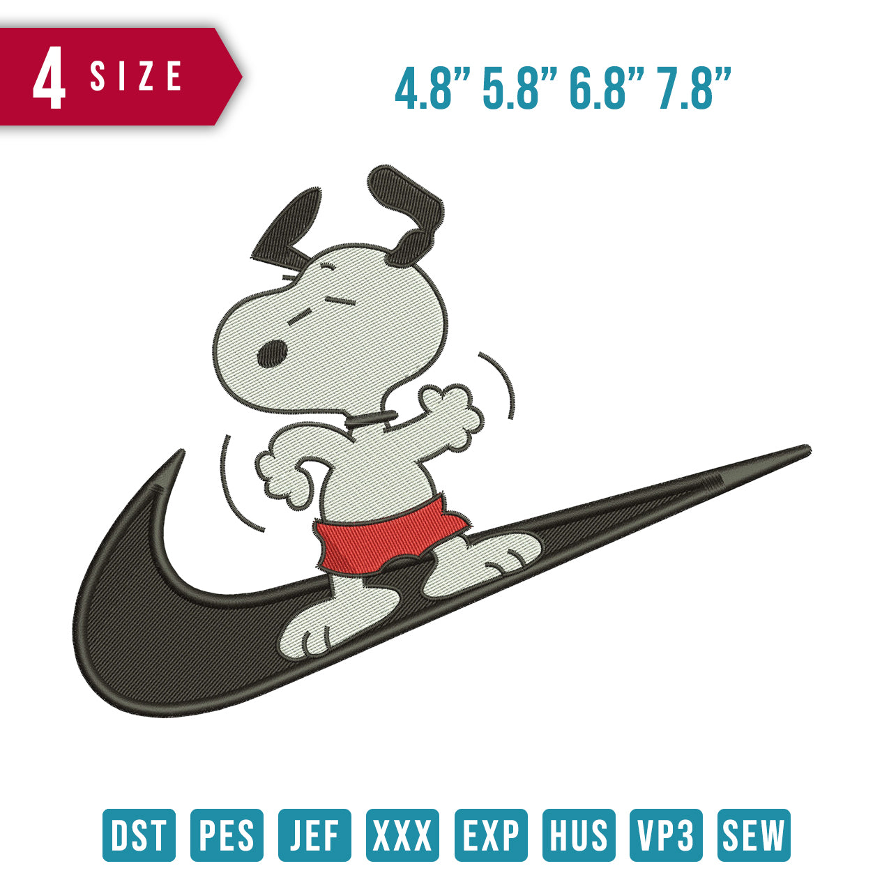 Swoosh Snoopy Skate