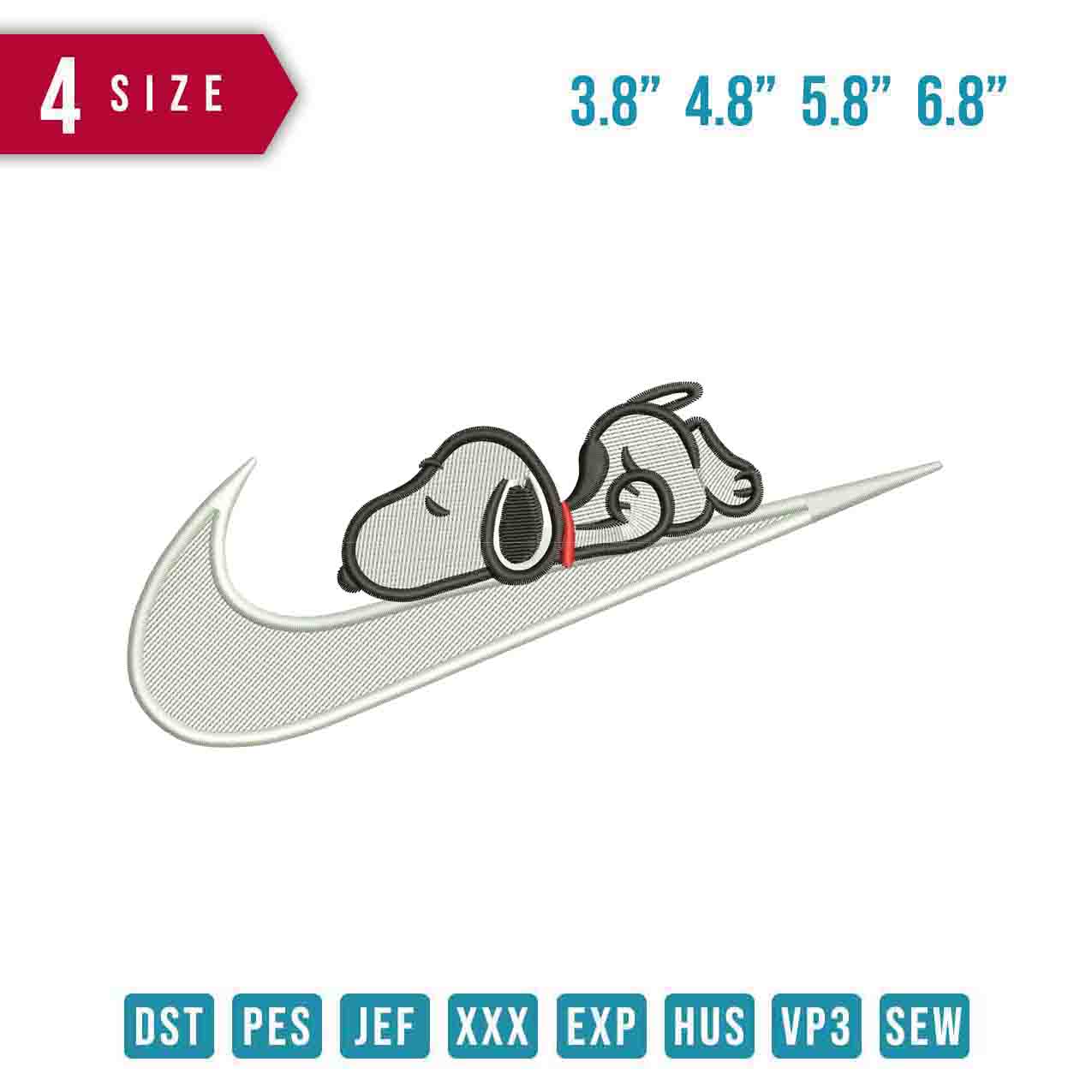 Swoosh Snoopy Sleep