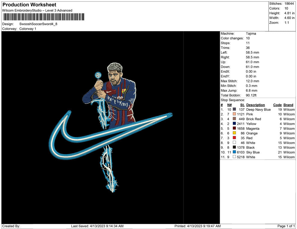 Swoosh Soccer Sword