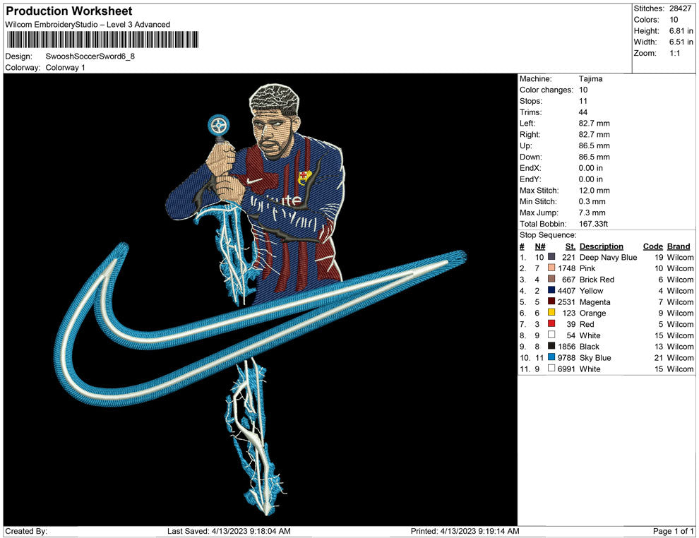 Swoosh Soccer Sword