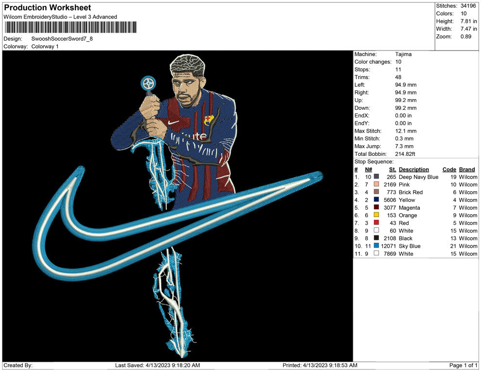 Swoosh Soccer Sword