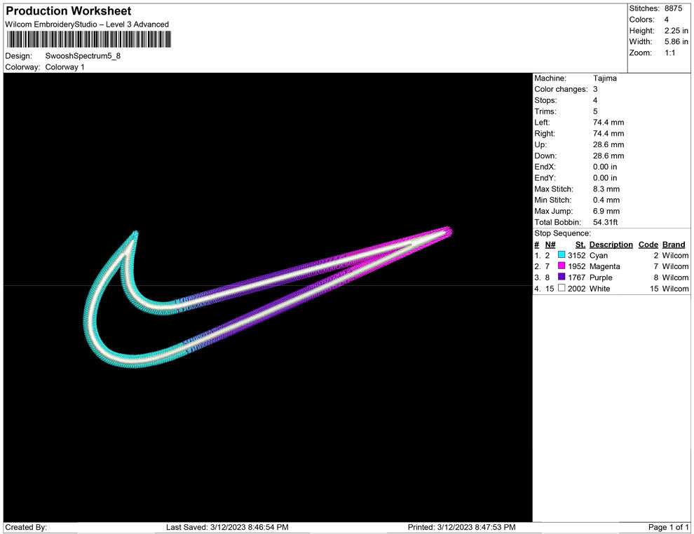 Swoosh Spectrum