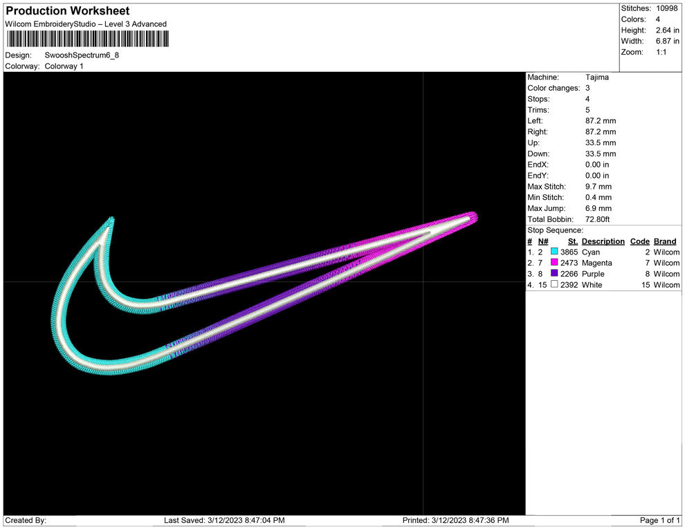 Swoosh Spectrum