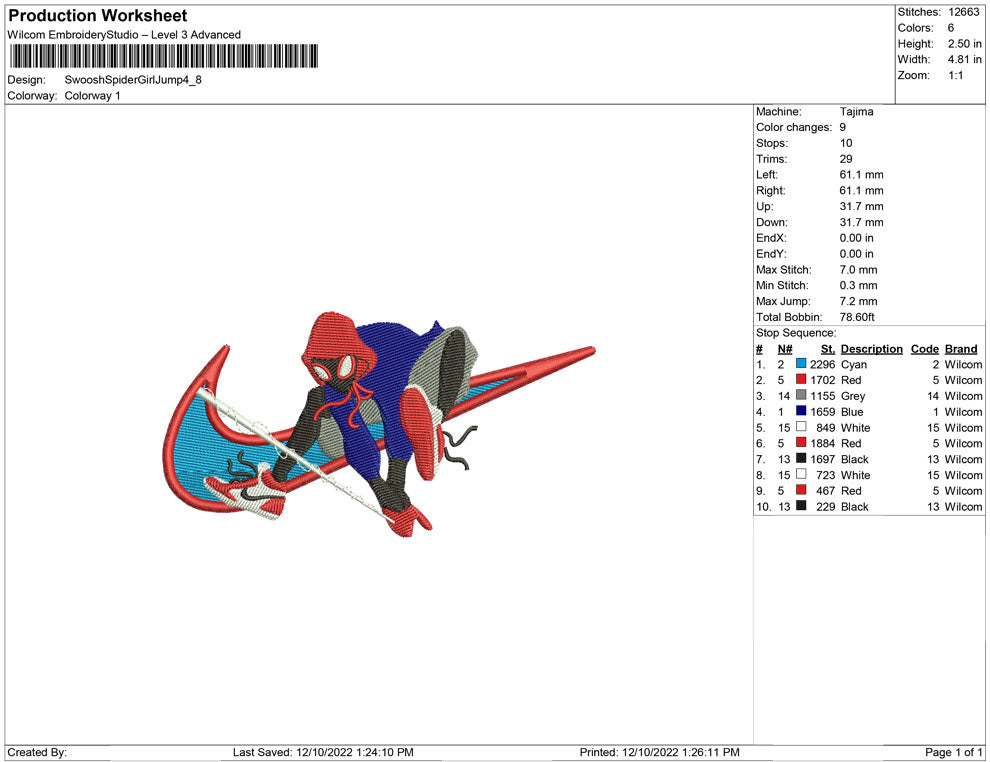 Swoosh SpiderGirl Jump