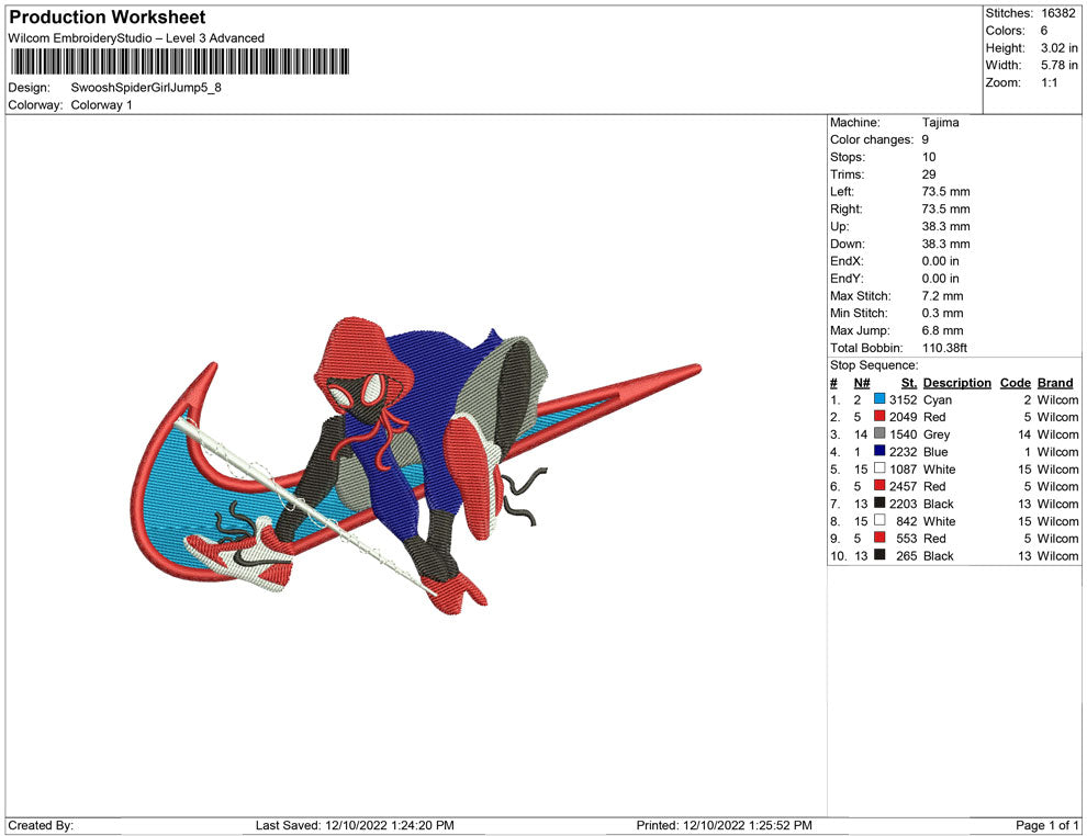 Swoosh SpiderGirl Jump