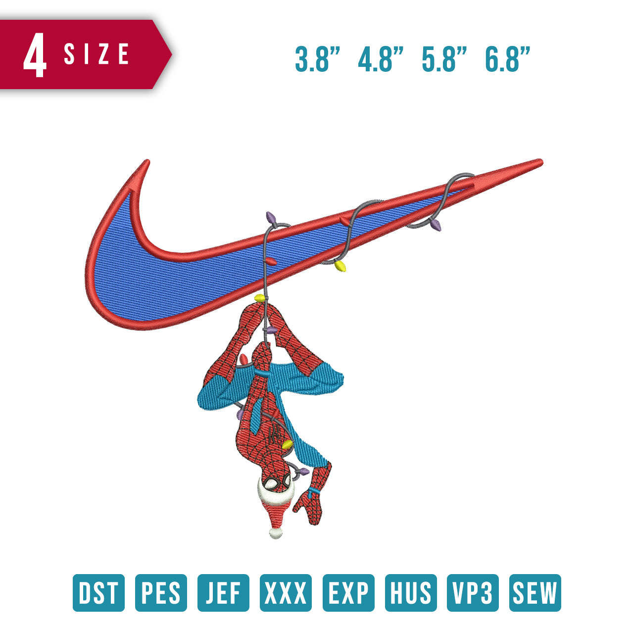 Swoosh Spiderman christmast