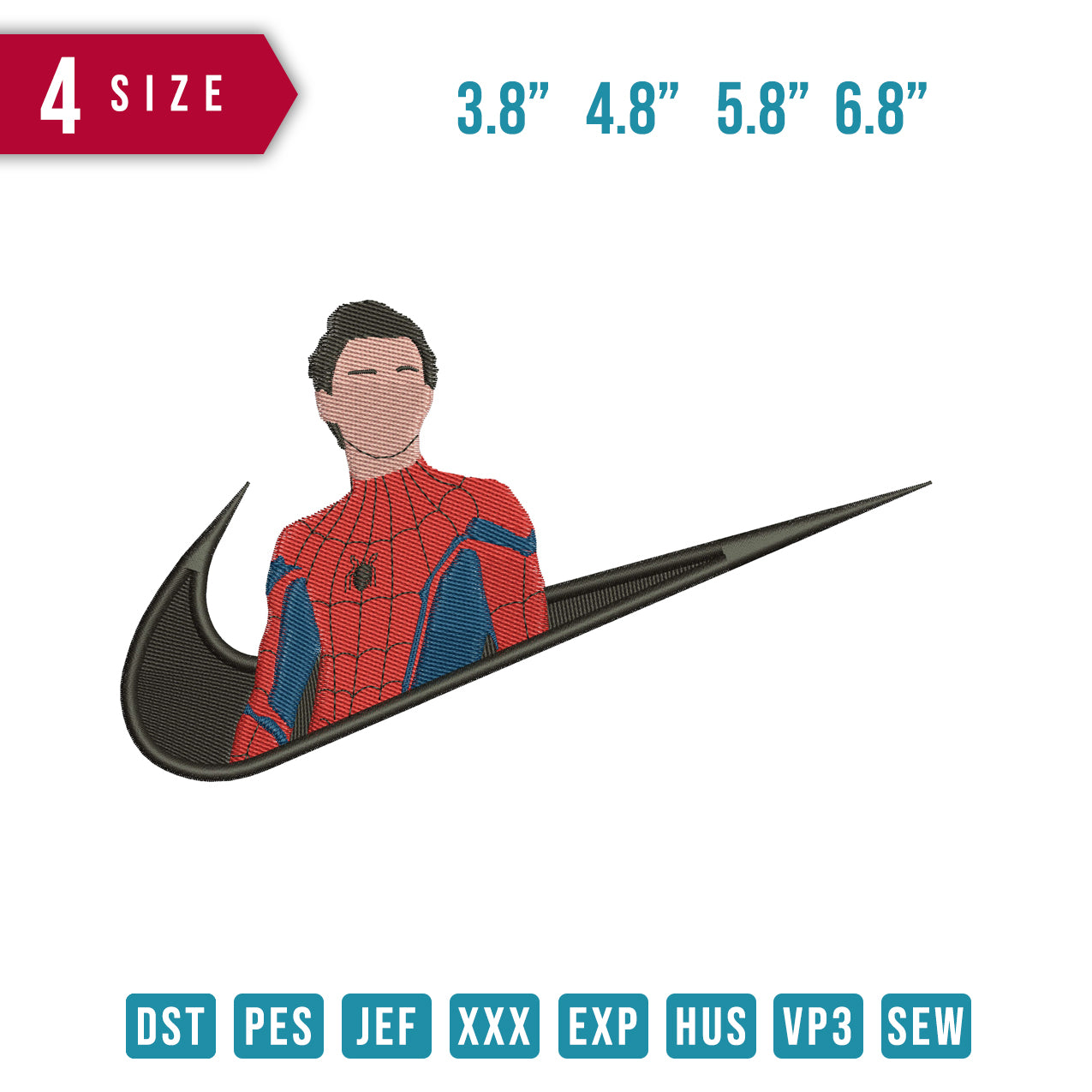 Swoosh Spiderman no face