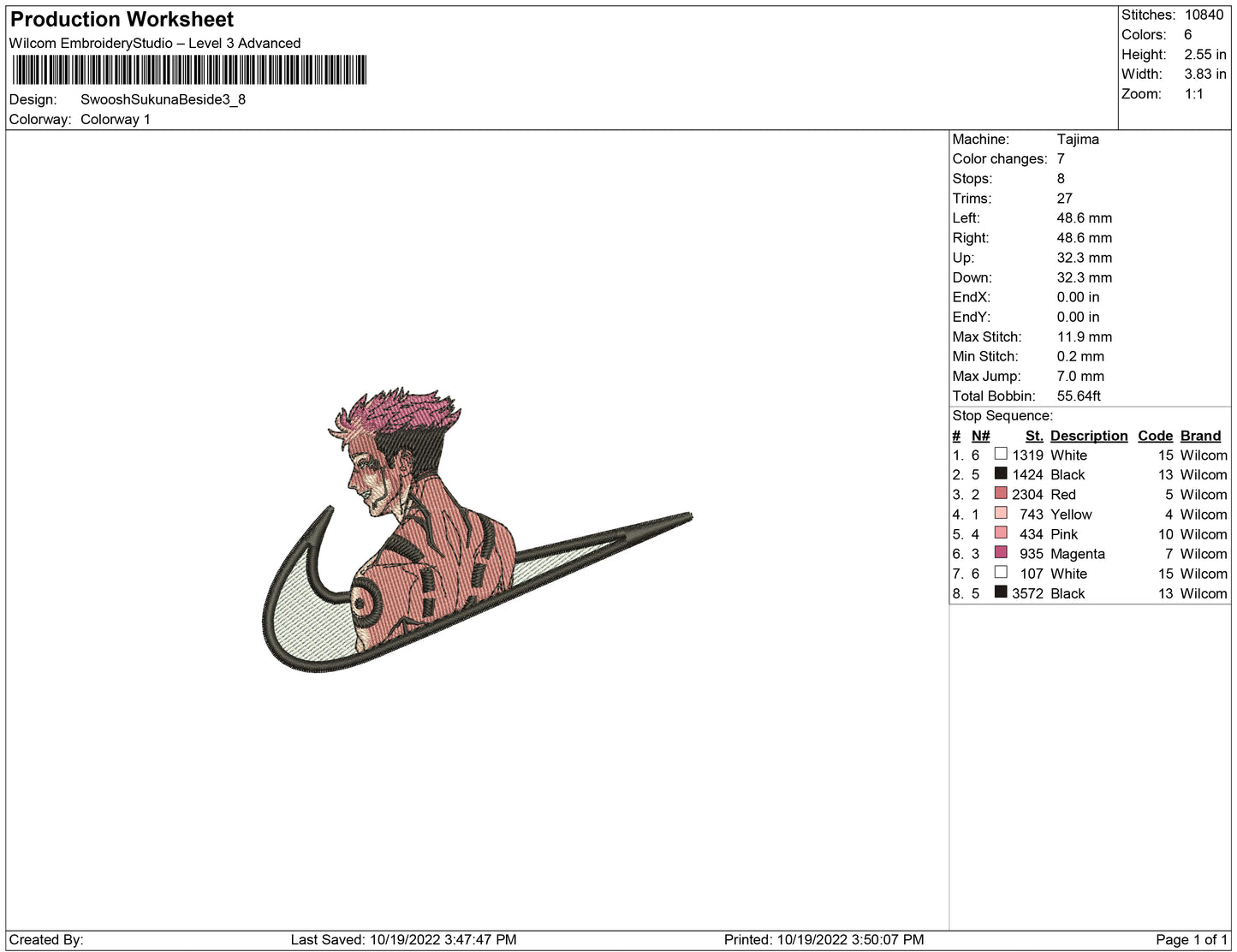 Swoosh Sukuna