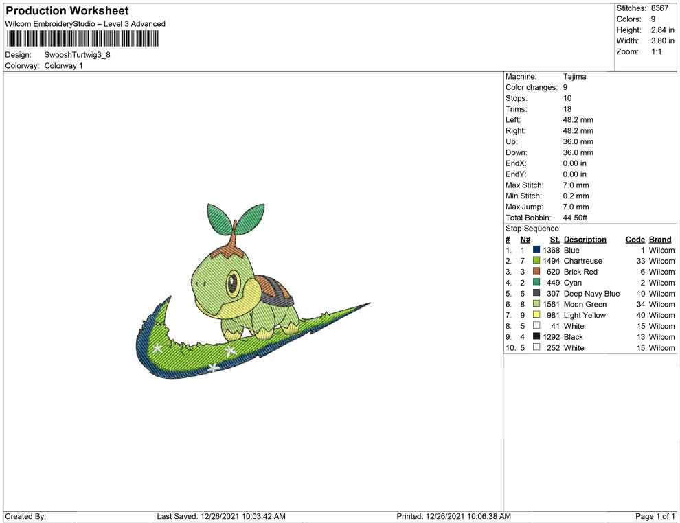 Swoosh turtwig