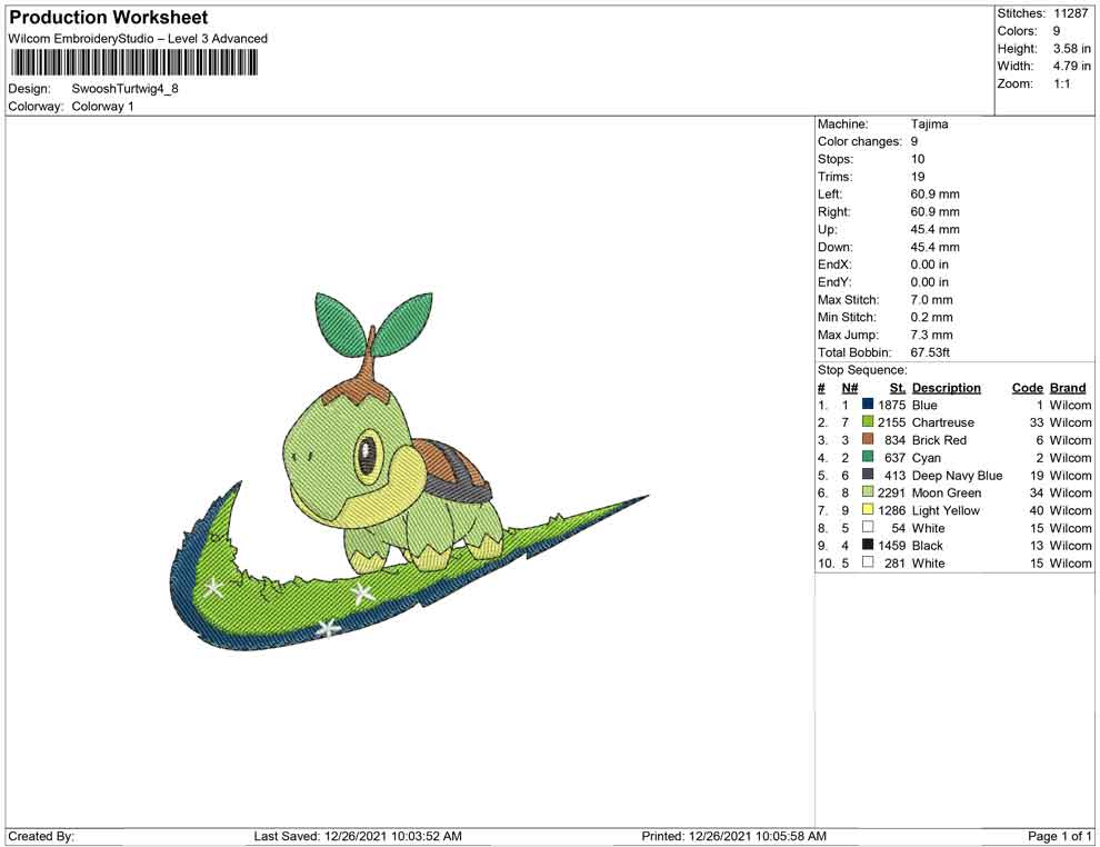 Swoosh turtwig