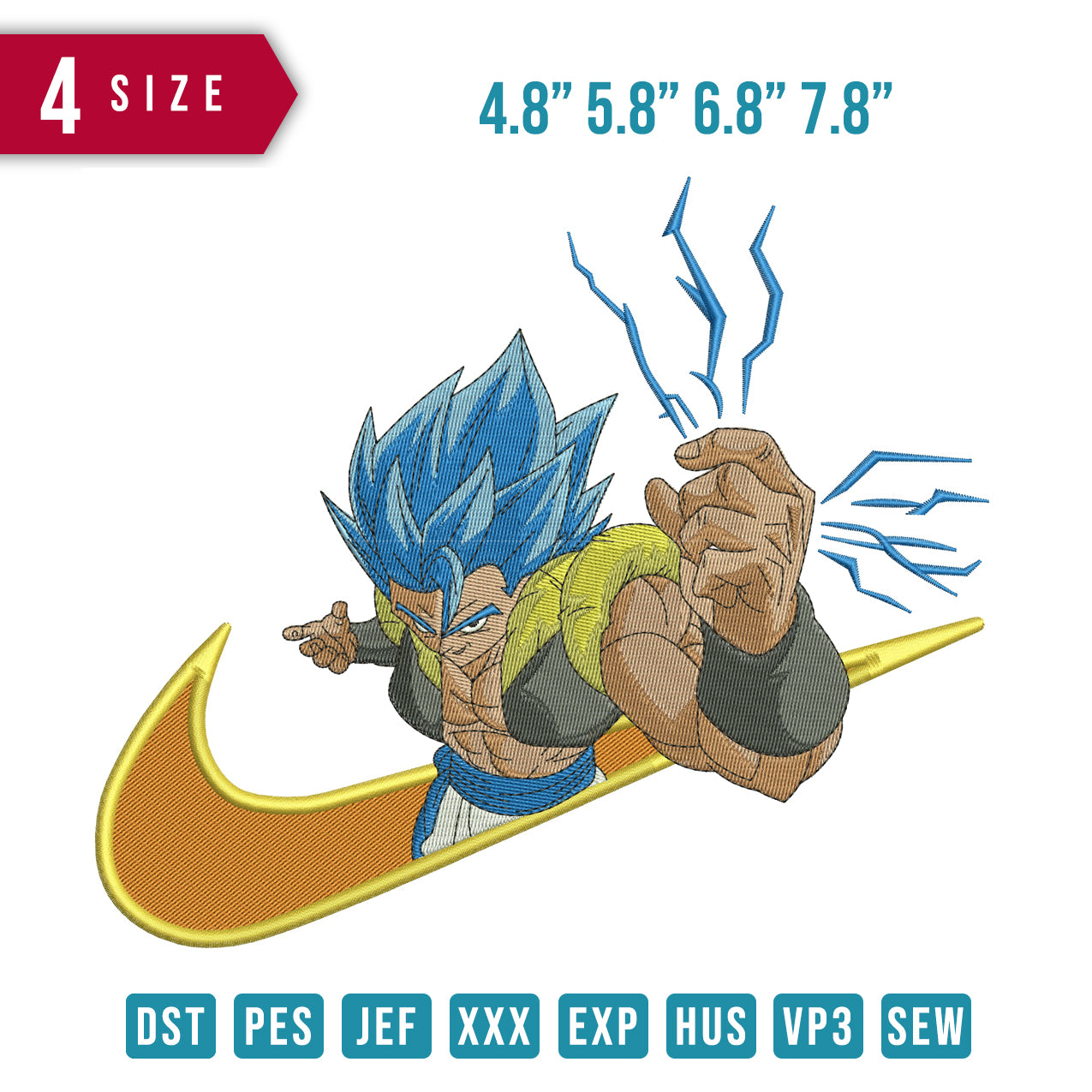Swoosh Vegeta Blue
