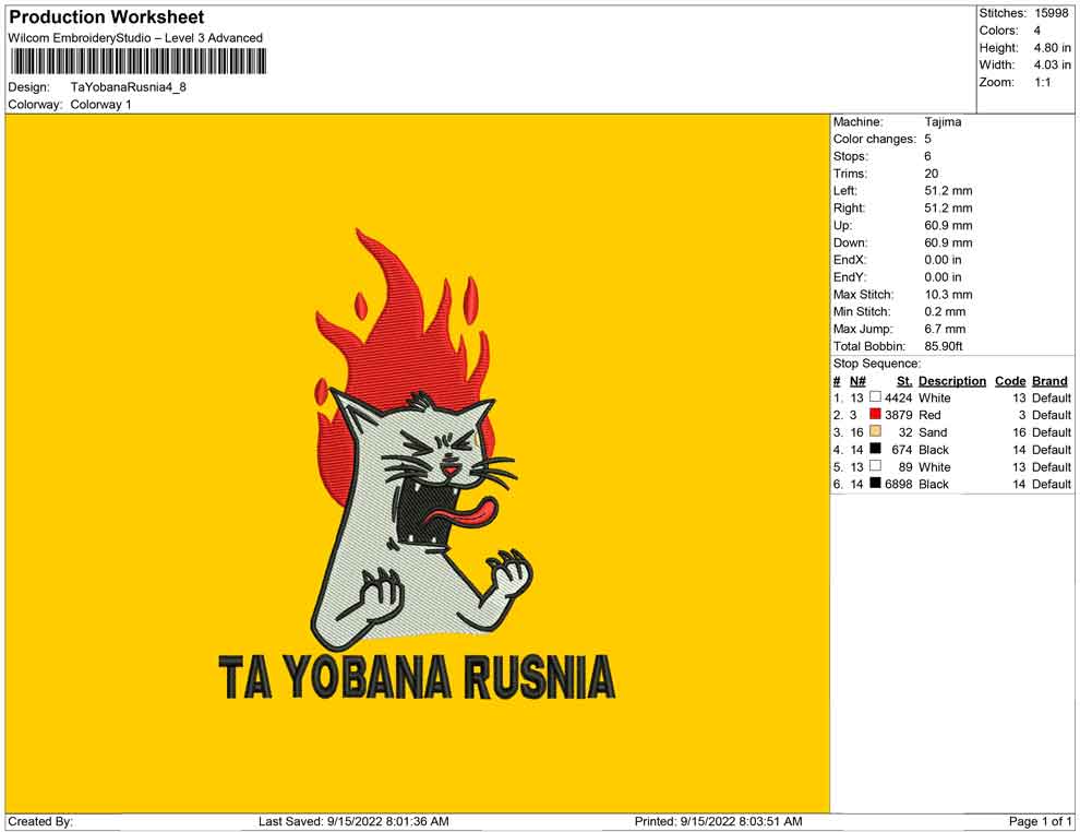 Ta Yobana rusnia