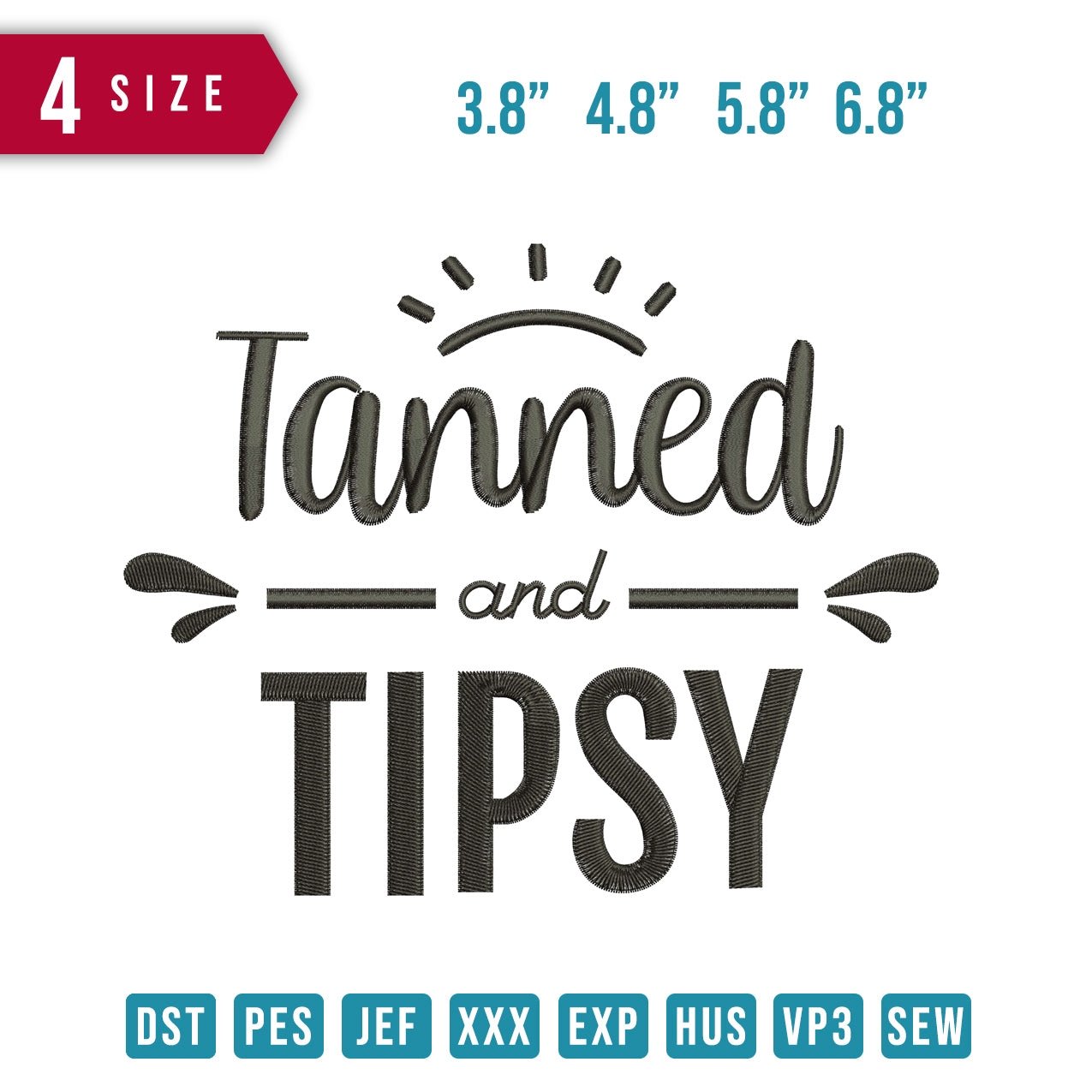 Tanned And Tipsy