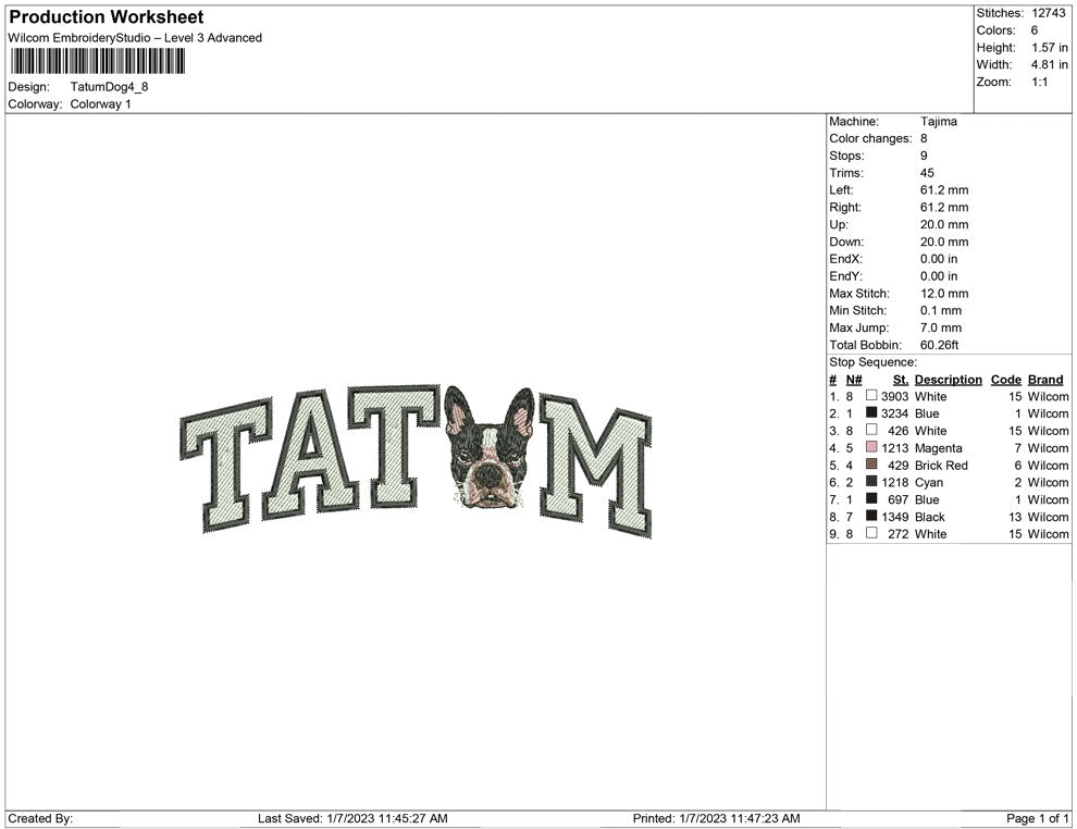 Tatum Dog